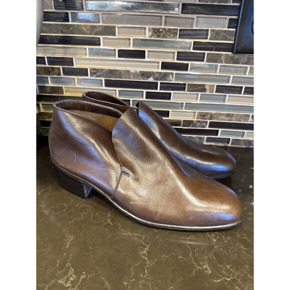 Bally Inter RALLY TWO Shoes Brown Leather Switzerland Mens Size 5.5E‎ 536199 - Picture 4 of 8